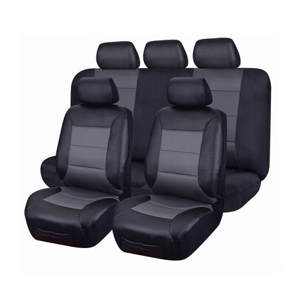 Seat Covers for TOYOTA COROLLA ZRE182R 10/2012 - 05/2018 5 DOOR HATCH FR GREY EL TORO Kings Warehouse