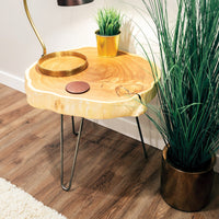 Set of 4 Chrome Retro Hairpin Table Legs 12mm Steel Bench Desk - 41cm Kings Warehouse