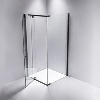 Shower Screen 1200x1000x1900mm Framed Safety Glass Pivot Door By Della Francesca Kings Warehouse