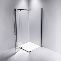 Shower Screen 1200x1000x1900mm Framed Safety Glass Pivot Door By Della Francesca Kings Warehouse 