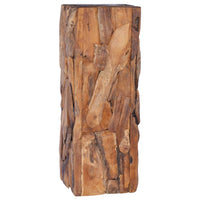 Side Table 30x30x80 cm Solid Teak Wood Kings Warehouse 