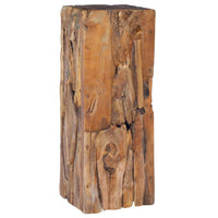 Side Table 30x30x80 cm Solid Teak Wood Kings Warehouse 