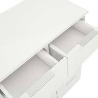 Sideboard High Gloss White 60x35x76 cm Kings Warehouse 