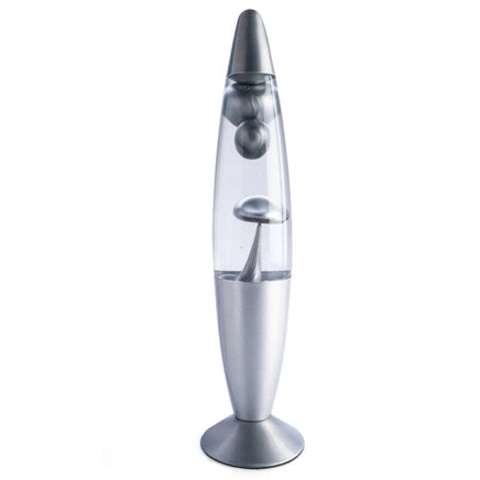 Silver Metallic Magma Motion Lamp Kings Warehouse