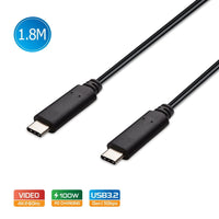 Simplecom CA519 USB-C to USB-C Cable USB 3.2 Gen1 5A 100W PD 4K@60Hz 1.8M Kings Warehouse 