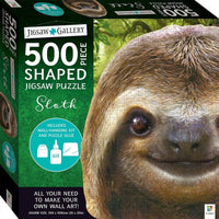 Sloth 500 Piece Shaped Jigsaw Puzzle Kings Warehouse 