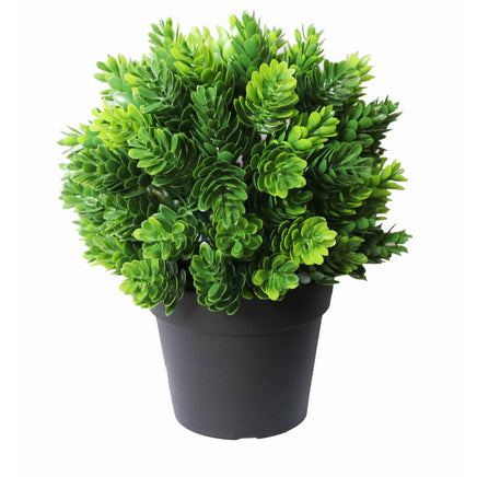 Small Potted Artificial Flowering Hop Plant UV Resistant 20cm Kings Warehouse