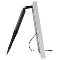 Solar Pond Pump with Battery Powered Submersible Kit LED Light & Remote 8.8 FT Afterpay Day Sale Kings Warehouse