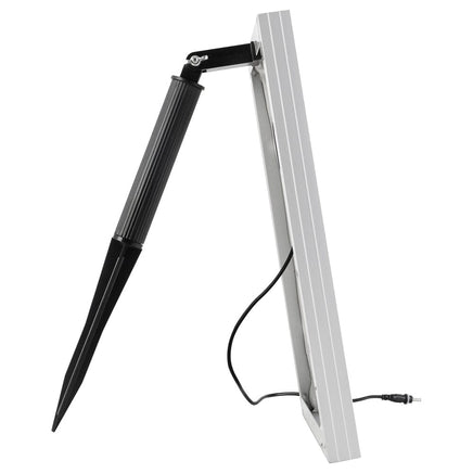 Solar Pond Pump with Battery Powered Submersible Kit LED Light & Remote 8.8 FT Afterpay Day Sale Kings Warehouse