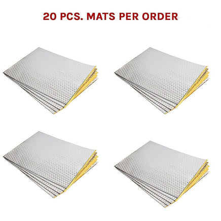 Sound Deadener Roll Car Insulation Mat 30% Thicker Noise Proofing Heat Shield Kings Warehouse