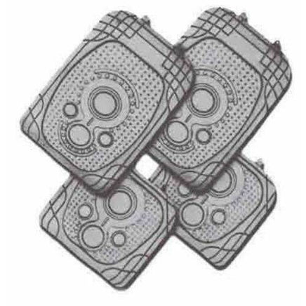 SPECTRUM 4-Piece Car Mat - GREY Kings Warehouse