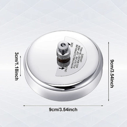 Stainless Steel Retractable Single Clothes Line Dryer Laundry Indoor Outdoor Kings Warehouse