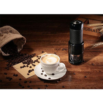 STARESSO Coffee Maker Red Dot Award Winner Portable Espresso Cappuccino Quick Cold Brew Manual Coffee Maker Machines All in One - Pink Outdoor Kings Warehouse
