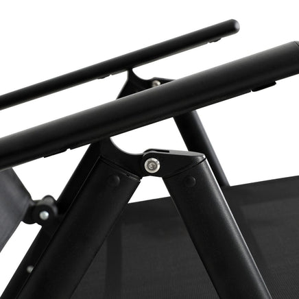 Sun Lounge Outdoor Lounger Recliner Chair Foldable Patio Furniture Kings Warehouse