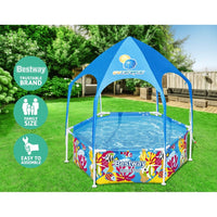 Swimming Pool Above Ground Plays Kids Steel Pro™ Mist Shade Pools Mega Winter Sale Kings Warehouse