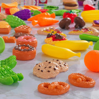 Tasty Treats Play Food Set for kids (115 pcs) Kings Warehouse