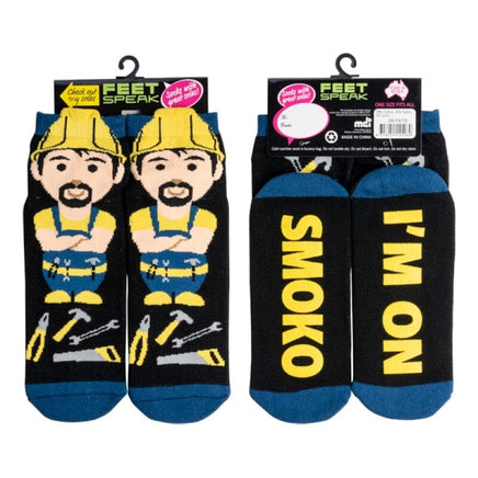 Tradie Feet Speak Socks Kings Warehouse