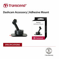 TRANSCEND TS-DPA1 Adhesive Mount for DrivePro Kings Warehouse