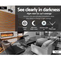 UL-TECH 3MP 8CH NVR Wireless 6 Security Cameras Set Security Supplies Kings Warehouse