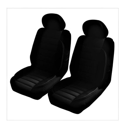 Universal Comfort Plus Front Seat Covers Size 30/35 | Black Kings Warehouse
