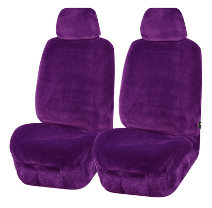 Universal Finesse Faux Fur Seat Covers - Universal Size Kings Warehouse