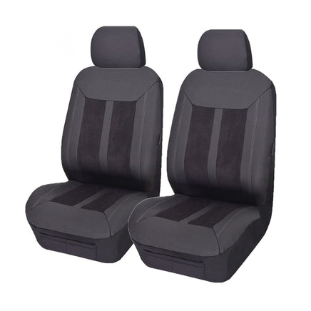 UNIVERSAL FRONT SEAT COVERS SIZE 30/35 BLACK FURY Kings Warehouse
