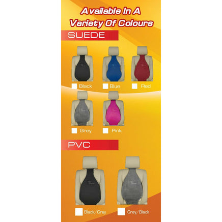 Universal Seat Cover Cushion Back Lumbar Support THE AIR SEAT New BLACK PVC Others Kings Warehouse