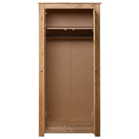 Wardrobe 80x50x171.5 cm Solid Pine Panama Range bedroom furniture Kings Warehouse
