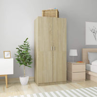 Wardrobe Sonoma Oak 80x52x180 cm