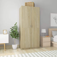 Wardrobe Sonoma Oak 90x52x200 cm