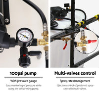 Weed Sprayer 100L Tank with Trailer Home & Garden > Garden Tools Kings Warehouse