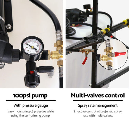 Weed Sprayer 100L Tank with Trailer Home & Garden > Garden Tools Kings Warehouse