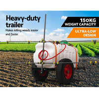 Weed Sprayer 100L Tank with Trailer Home & Garden > Garden Tools Kings Warehouse