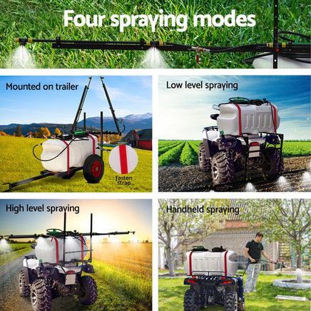 Weed Sprayer 100L Tank with Trailer Home & Garden > Garden Tools Kings Warehouse