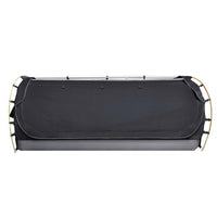 Weisshorn Double Swag Camping Swags Canvas Free Standing Dome Tent Dark Grey Outdoor Kings Warehouse