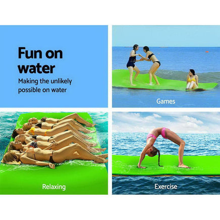 Weisshorn Floating Mat Water Slide Park Stand Up Paddle Pool Sea 270cm Pool & Accessories Kings Warehouse