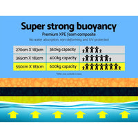 Weisshorn Floating Mat Water Slide Park Stand Up Paddle Pool Sea 550cm Pool & Accessories Kings Warehouse