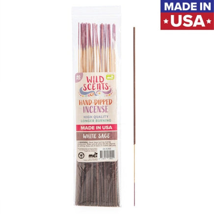 Wild Scents White Sage Incense (40 pcs) Kings Warehouse