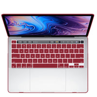 Wine Red MacBook Pro 13 Inch Case 2016-2023 M1 M2 A2338 A2289 A2251 A2159 Hard Shell Case Keyboard Cover Kings Warehouse