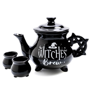 Witches' Brew Cauldron Tea Set Kings Warehouse 