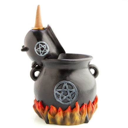 Witches' Cauldrons with LED Flames Backflow Burner Kings Warehouse