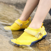 Women Water Shoes Barefoot Quick Dry Aqua Sports Shoes - YellowSize EU36 = US3.5 Kings Warehouse