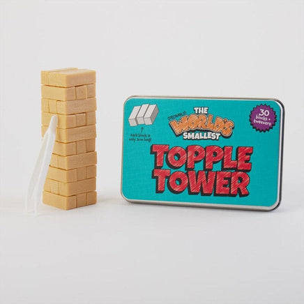 Worlds Smallest Topple Tower Kings Warehouse