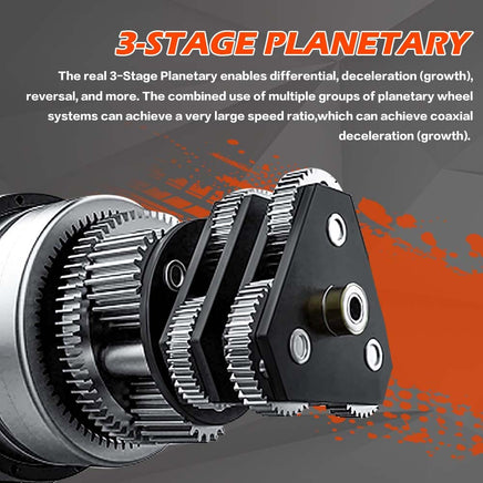 X-BULL 12V Electric Winch 4500LB Winch Boat Trailer Steel Cable With 5.5MX13M Synthetic Rope Orange Kings Warehouse