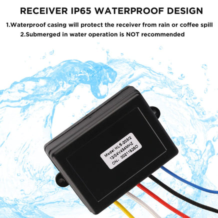 X-BULL 2x Wireless Winch Remote Control 12 Volt 150ft Handset Switch 4wd Kings Warehouse