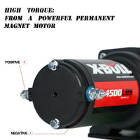 X-BULL Electric Winch 4500LBS/2041KG Steel Cable Wireless Remote Boat ATV 4WD Kings Warehouse
