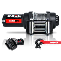 X-BULL Electric Winch 4500LBS/2041KG Steel Cable Wireless Remote Boat ATV 4WD Kings Warehouse