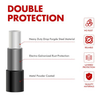 X-BULL Hitch Receiver 5T Recovery Receiver with Bow Shackle Tow Bar Off Road 4WD Kings Warehouse