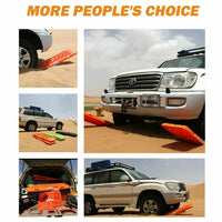 X-BULL KIT2 Recovery tracks 6pcs Board Traction Sand trucks strap mounting 4x4 Sand Snow Car red Kings Warehouse 