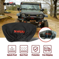 X-BULL Winch Cover Waterproof fits 8000-17000LBS Winch Dust Cover Soft 4X4 Kings Warehouse